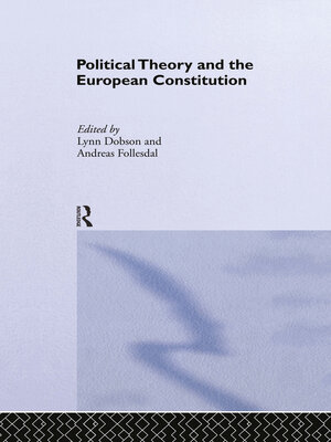 cover image of Political Theory and the European Constitution